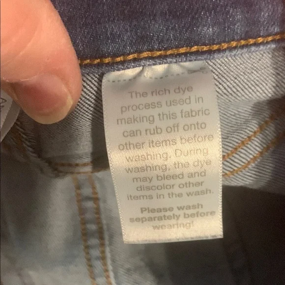 Women's Blue Jeans - Picture 3 of 5